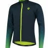 Rogelli Trace Vinterjakke - Blå/Neon -Cykelshorts Butik Rogelli Trace Vinterjakke BlaaNeon 1631708326