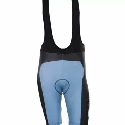 Cykelgear.dk Team Bibshorts Med Gel Pude Grå/blå -Cykelshorts Butik short side 02